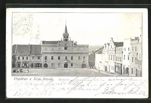 AK Nem. Brod, Radnice