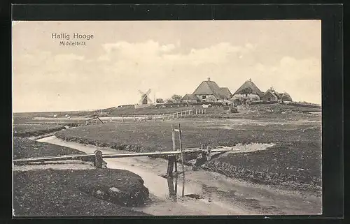 AK Hallig Hooge, Middeltritt