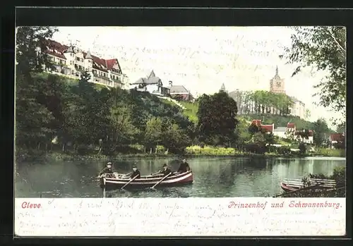 AK Cleve, Prinzenhof und Schwanenburg