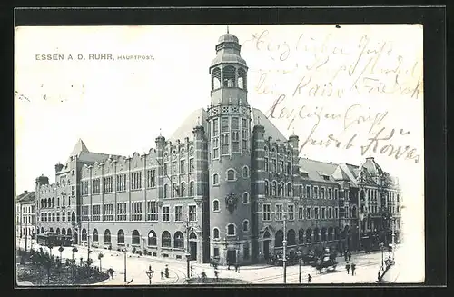 AK Essen an der Ruhr, Hauptpost