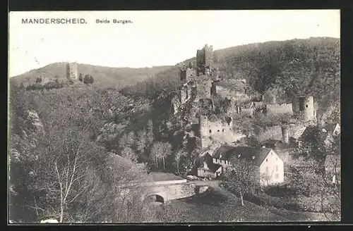 AK Manderscheid, Beide Burgen