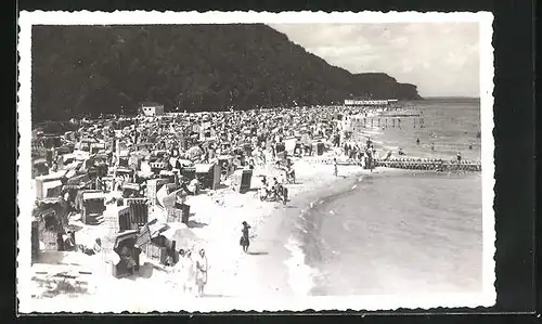 AK Sellin auf Rügen, Hochsaison Sommer 1932