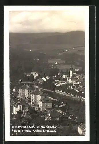 AK Susice na Sumave, Pohled s vrchu Andelu Straznych