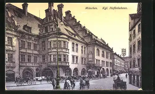 AK München, Königliches Hofbräuhaus
