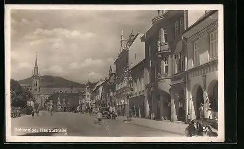 AK Hohenelbe / Vrchlabi, Hauptstrasse