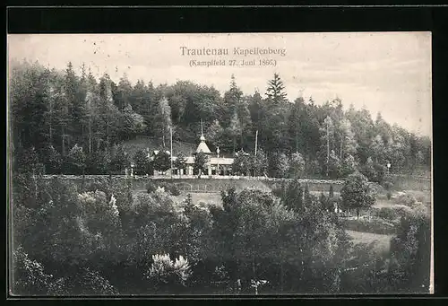 AK Trautenau / Trutnov, am Kapellenberg