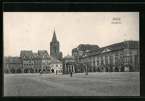AK Jitschin / Gitschin / Jicin, Námesti