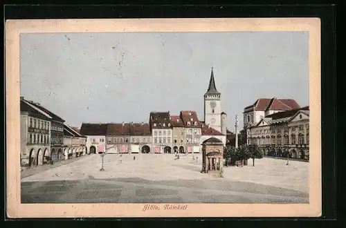 AK Jitschin / Gitschin / Jicin, Námesti