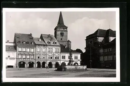 AK Jitschin / Gitschin / Jicin, Velké námesti