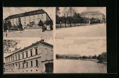 AK Hrotovice, Gebäudeansichten