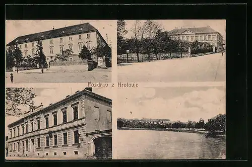 AK Hrotovice, Gebäudeansichten