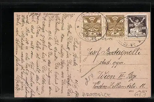 AK Hrotovice, Gebäudeansichten