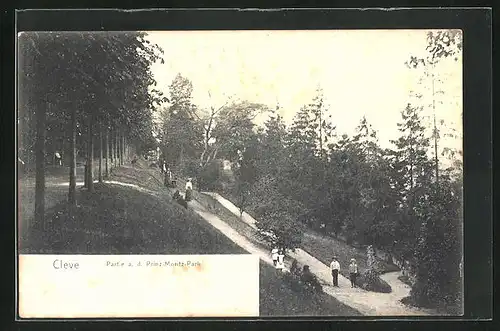 AK Cleve, Partie a. d. Prinz-Moritz-Park