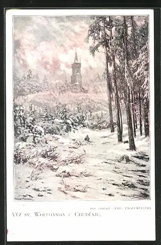 Künstler-AK Chudenice, Vez sv. Wolfganga
