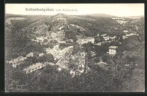 AK Kaltenleutgeben, Panoramablick vom Kaiserstein