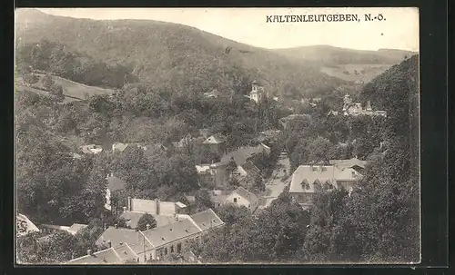 AK Kaltenleutgeben, Partie im Gebirge