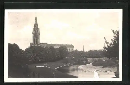 AK Hohenstadt, Blick auf die Kirche