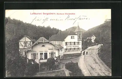 AK Bergzabern, Kurhotel Waldmühle