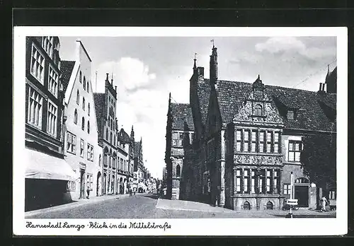 AK Lemgo, Blick in die Mittelstrasse