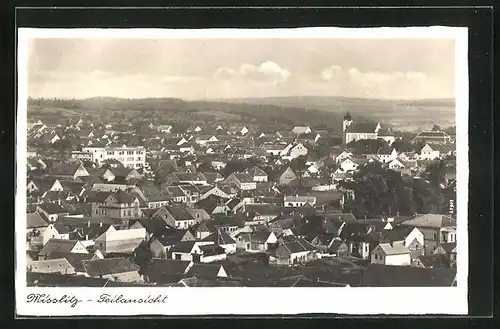 AK Misslitz, Teilansicht aus der Vogelschau