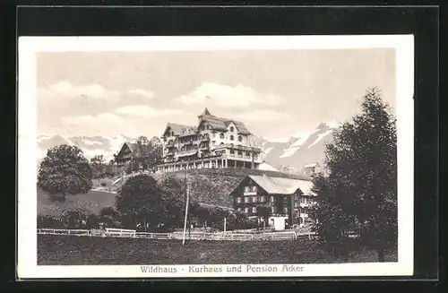 AK Wildhaus, Kurhaus und Pension Acker