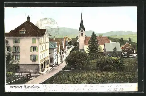 AK Hemberg, Teilansicht mit Kirche