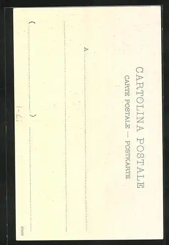 Mondschein-AK Nervi, Torre Gropallo