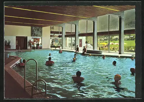 AK Bleiberg, Thermal-Hallenbad, Innenansicht