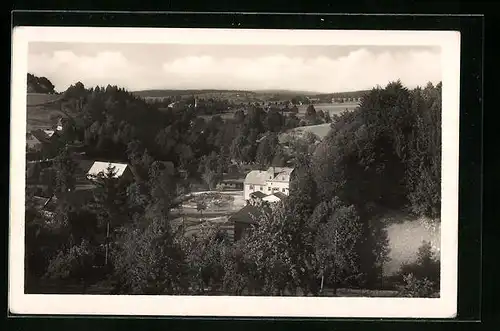 AK Kunvald, Häuser im Wald