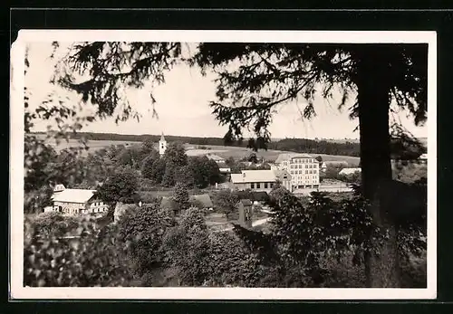 AK Kunvald, Teilansicht vom Waldheraus