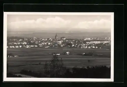 AK Jitschin / Gitschin / Jicin, Panorama der Stadt
