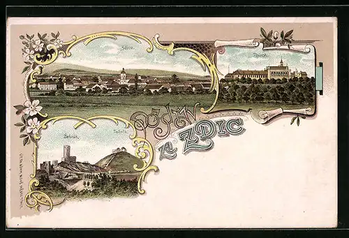 Lithographie Zdice, Celkový pohled, Zbiroh, Tocnik