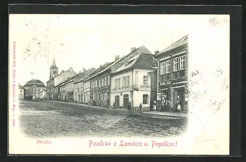 AK Lomnice nad Popelkou, Namesti