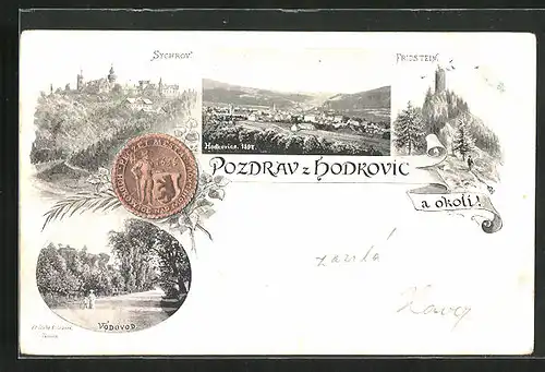 AK Hodkovice, Sychrov, Friedstein, Vodovod