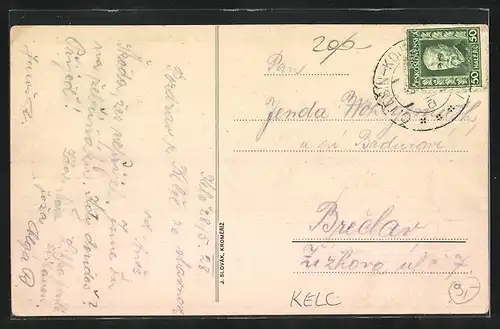 AK Kelc, Kostel a fara, Obcanska skola, Radnice