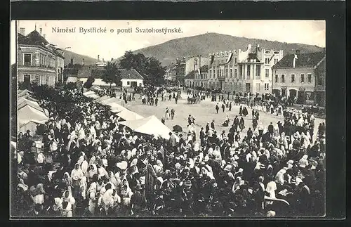 AK Bystrice p. H., Namesti o pouti Svatohostynske
