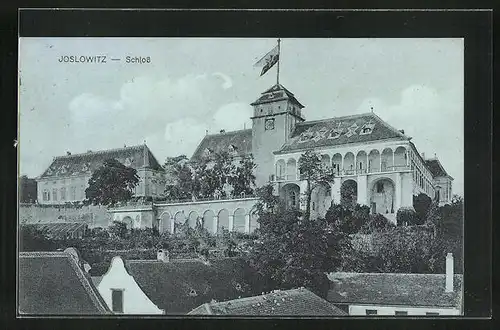 AK Joslowitz, Blick auf das Schloss