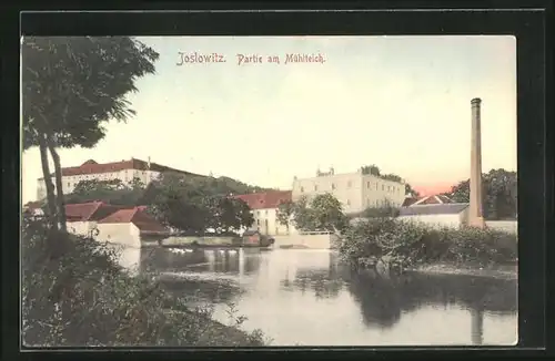 AK Joslowitz, Partie am Mühlteich