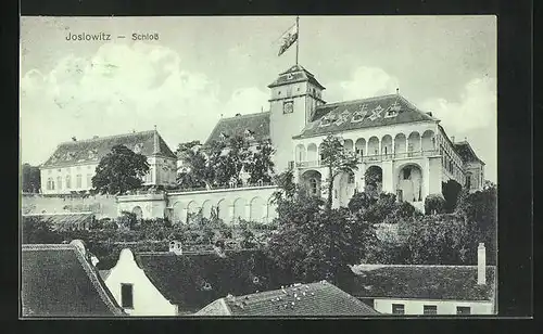 AK Joslowitz, Blick auf das Schloss