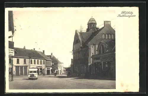 AK Misslitz, Auto passiert die Rathausgasse