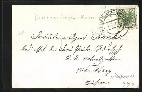 AK Znaim, Kopalplatz mit Hauckstrasse