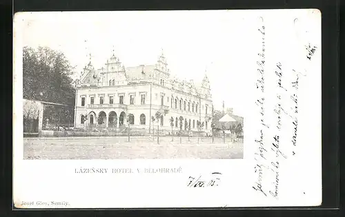 AK Lazne Belohrad, Lazensky Hotel