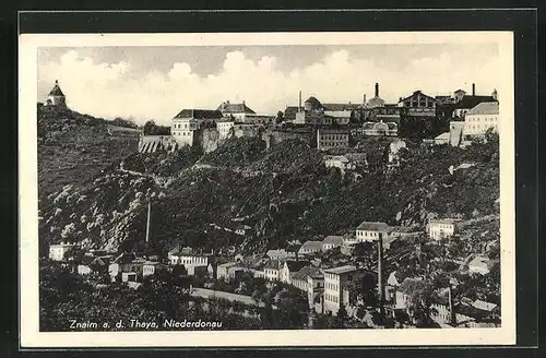 AK Znaim a. d. Thaya /Niederdonau, Panorama