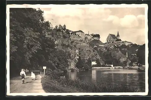 AK Znaim a. Thaya /Niederdonau, Panorama