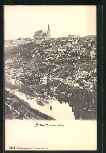 AK Znaim an der Thaya, Panorama