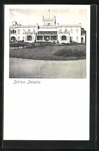 AK Znaim, Frontalansicht vom Schloss Jaispitz