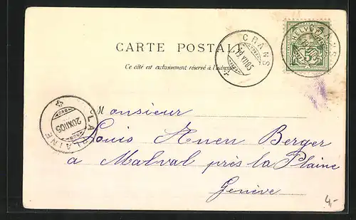 AK Chens-sur-Léman, Tougues, Château Beauregard