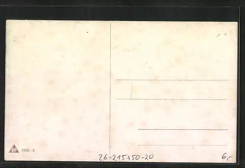 Künstler-AK M. Müller jun.: Jagdhund mit erlegtem Fuchs