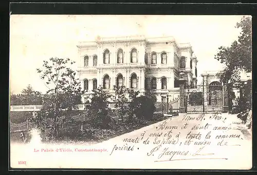 AK Constantiniople, Le Palais d`Yildiz