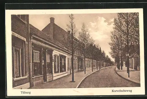 AK Tilburg, Blick in den Korvelscheweg